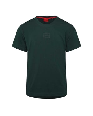 Hugo Laze-pyjamashirt met korte mouwen voor heren (Groen)