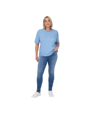 Only Skinny jeans met 5 zakken voor dames (Licht Denim Blauw)