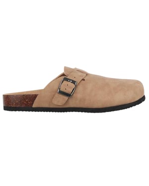 Miso Dames/Dames Faux Suede Flatform Muiltjes (Zand)