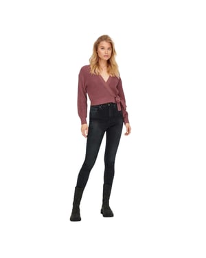 Only Kort vest met V-hals voor dames (Rose)