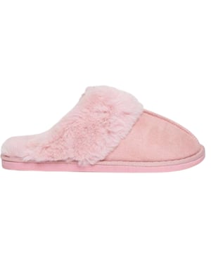 Threadbare Solace suède muiltjes voor dames (Roze)