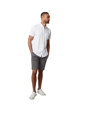 Threadbare Majestic-overhemd voor heren (Wit)