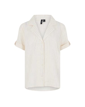 Vero Moda Dames/Dames Gestreept Relaxed Fit Overhemd (Berk)