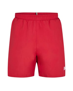 Boss Heren Dolfijn Zwemshort (Helder rood)