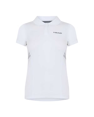 Head Poloshirt met clublogo voor dames (Lichtblauw)