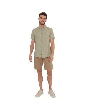 Threadbare Herenhemd Leo Regular (Salie)