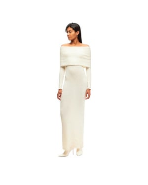Steve Madden Dames Lyanna Leren Enkellaarsjes (Coconut Milk)