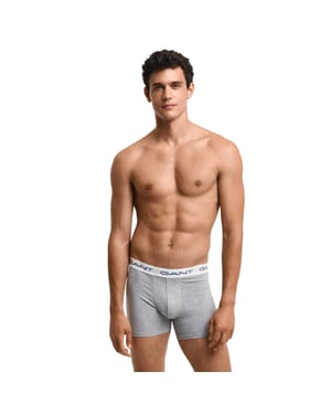 Gant Katoenmix herenslip (3-pack) (Grijs/Zwart/Wit)