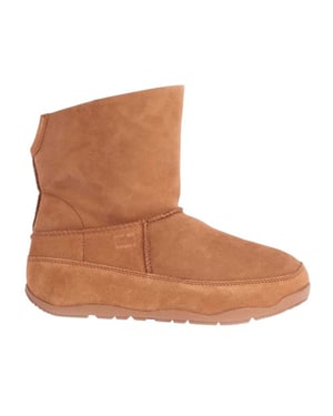 FitFlop Dames Mukluk Suede Winterboots (Tan)