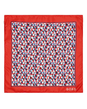 Boss Heren Zakdoek met logo (Rood)