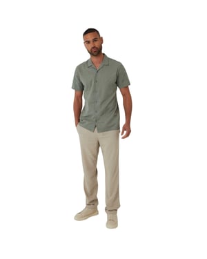 Threadbare Maples-shirt voor heren, standaardmodel (Taupe)