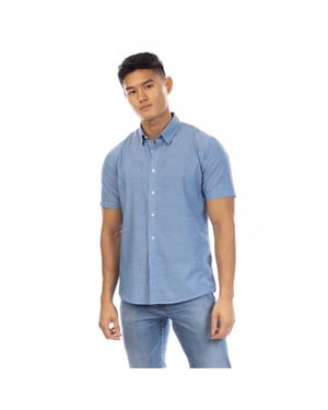 Peter Werth Herenslaapshirt (Indigo)