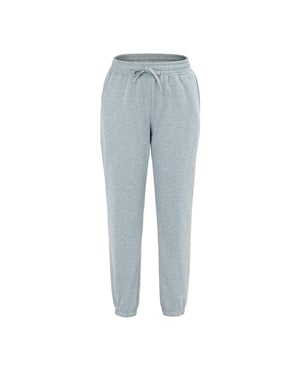 SoulCal Effen fleece joggingbroeken voor dames (Lichtgrijs)