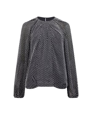 French Connection Stacey-blouse voor dames (Zwart)