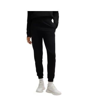 Hugo Dames/Dames Logo Joggingbroek (Zwart)