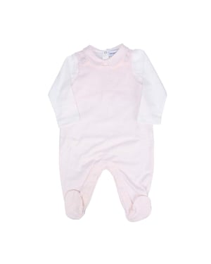 Emporio Armani Meisjes Katoenen Babysuit (Roze)