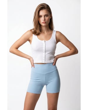 Hoge Taille Strakke Fietsbroek