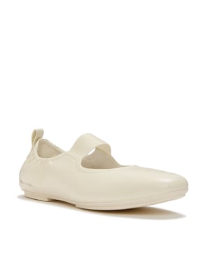 FitFlop X Pantone Delicato Mary Jane Leren Dames Witte Schoenen