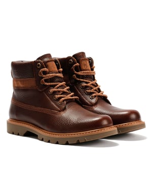Caterpillar Colorado 2.0 Lederen Herenschoenen Glanzend Gember Boots