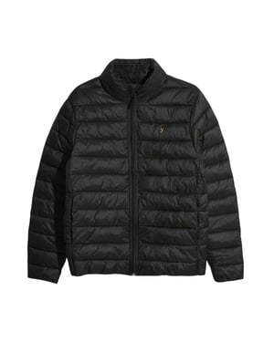 Farah Mannen Joel Gewatteerde Regular Puffer Jacket (Evergreen)
