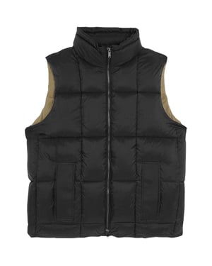 Lyle & Scott Herenvest met gewatteerd logo van Cocoon (Lak)