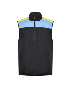 Head Mannen-endurance-vest zonder mouwen met kleurblokken (Zwart)