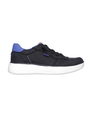 Skechers Dames Skipper Hi Canvas Sneakers (Zwart)