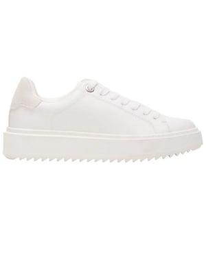 Steve Madden Dames Catcher 2.0 Canvas Sneakers (Wit)