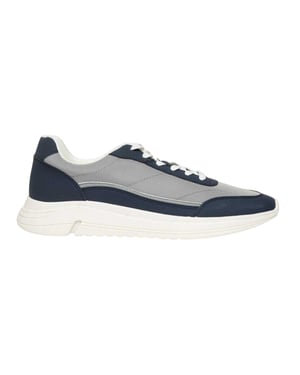 Threadbare Ariba-sportschoenen voor heren van textiel (Marine)