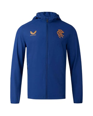 Castore Heren Rangers FC Hoodie (Lapisblauw)