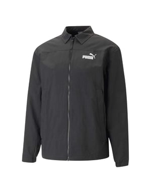 Puma Coach-jas met kraag voor heren (Zwart)