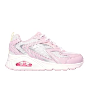 Skechers Uno Classic-sportschoenen voor meisjes (Lavendel/Roze)