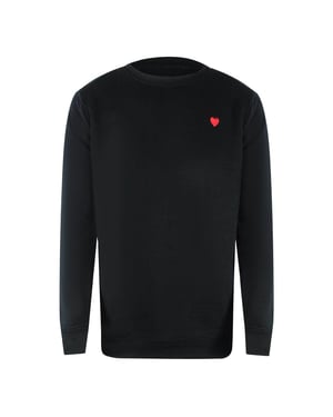 Love Moschino Sweatshirt met klein logo voor heren (Zwart)