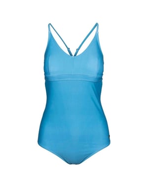 Roxy Dames/dames zwempak uit één stuk (Blauw)