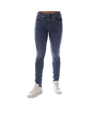 Levis Heren 512 5 Pocket Slim Jeans (Blauw)