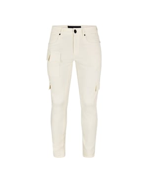 Criminal Damage Slim-fit denimjeans voor heren (Gebroken wit)