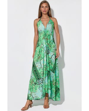 Etnisch Patroon Bohemian Maxi Jurk