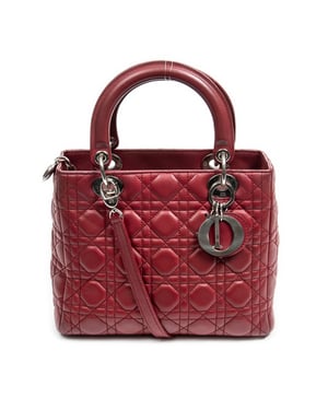 Medium Lady Dior   schoudertas