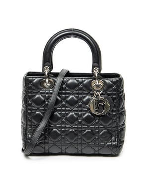 Medium Lady Dior Zip   schoudertas