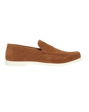 Threadbare Archibald casual loafers voor heren (Tan)
