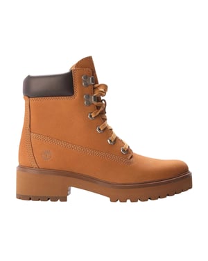 Timberland Dames Carnaby Cool Leren Blokhak Enkellaarsjes (Tarwe)