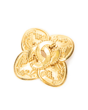 CC Clover Brooch   Broche