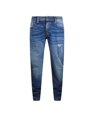 Diesel Heren Larkee-X Denim Jeans (Donkerblauw)