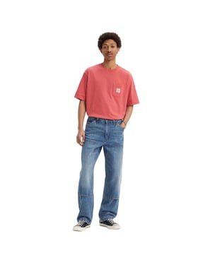 Levis Heren 568 loszittende spijkerbroek (Blauw)