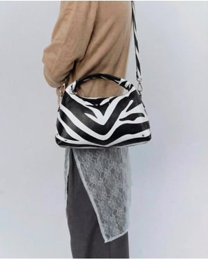 Dandy Savanna Zwarte Streep Tas