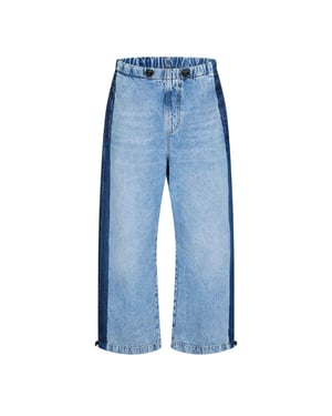 Diesel Herenjeans van denim met een relaxte pasvorm (Blauwe Denim)