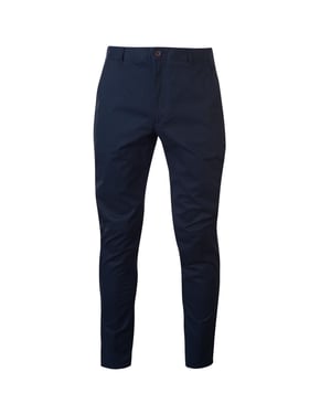 Farah Slanke chino voor heren van iepenhout (Marine)