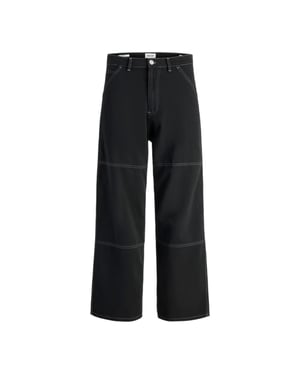Jack And Jones Heren Owen Wijde Pantalon (Zwart)