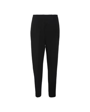 Vero Moda Sandy-broek met hoge taille voor dames (Zwart)