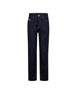 Diesel Heren D-Fining 5-pocket rechte spijkerbroek (Blauwe Denim)